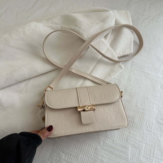 Hxlamzoo 2025 New Women's Fashion Casual Crossbody Shoulder Bag - Stylish & Versatile Underarm Purse for Commuting, Dating with Adjustable Strap