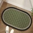 thumbnail image 1 of Hxlamzoo 23.62x15.74 Inch Absorbent Quick-Dry Non-Slip Bathroom Rug Mat with Decorative Pattern, Machine Washable Premium Polyester Floor Mat for Bathroom, Bedroom, Entrance Home Decor, 1 of 6