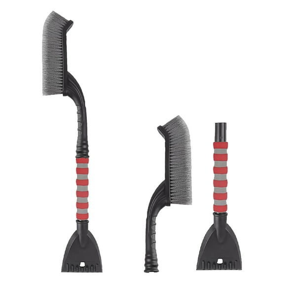 Hxlamzoo 26" Snow Brush for Car Ice Scraper for Windshield Car Scraper Brush for Ice and Snow Scraper with Brush Multifunctional Long Snow Removal Brush for Trucks SUV Snow Broom Cleaner for Car