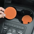 thumbnail image 1 of Hxlamzoo 2PC Honeycomb Design Heat Insulation & Solid Color Original Car Floor Mats, 1 of 5