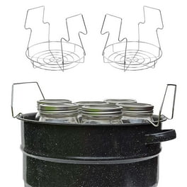 TureClos Canning Rack Stainless Steel Canning Jar Rack Canner Rack Canning Rack Round Cooking Rack Cooling Steaming Rack with Long Handles Walmart