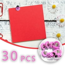 Hxlamzoo 30 Pcs Ladybug Push Pins Decorative Cute Thumb Tacks for Cork Board, Bulletin Board, Home Office Classroom Organization, Party Supplies, Holiday Gifts (Ladybug Design)