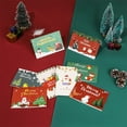 thumbnail image 1 of Hxlamzoo 8 Pack Christmas Greeting Cards 7.8*5.9 Inch, 1 of 7