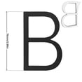 thumbnail image 1 of Hxlamzoo A-Z Letter Door Number, Stainless Steel, Suitable for Home, Office Door, 2.99 Inch, 1 of 2