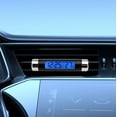 thumbnail image 1 of Hxlamzoo Car Auto Luminous Digital Temperature Clock LED Clocks, 2 in 1 Car Vehicle Interior Mini Electronic Watch LED Digital Clock Thermometer, 1 of 6