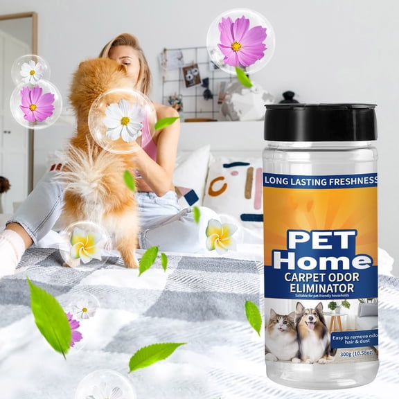Hxlamzoo Carpet Deodorizing Powder: Freshens and Eliminates Odors Effectively