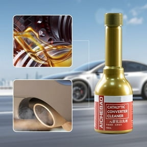 Hxlamzoo Catalytic Converter & Carbon Cleaner - Professional Restoration Formula for Engine Power & Fuel Efficiency, Extends Lifespan with Easy Application, No Disassembly