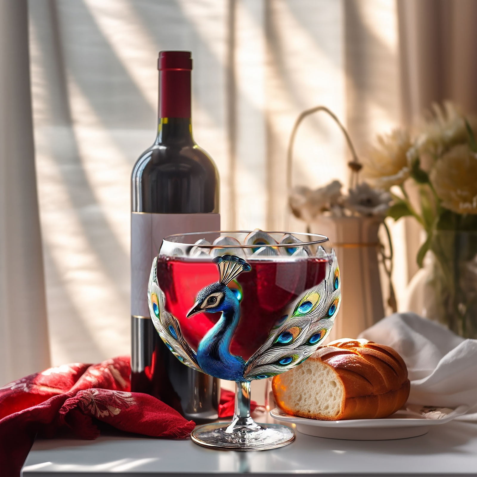 Hxlamzoo Clearance Bird Cocktail Glasses - Three-Dimensional Stemless ...