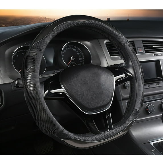 Hxlamzoo Clearance Item! Car Steering Wheel Cover Honeycomb Fashion Men and Women Four Seasons Available Handlebar Cover