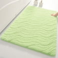 thumbnail image 1 of Hxlamzoo Clearance Item! Extra Thick Microfiber Striped Door Mat - Non-Slip Bathroom Kitchen Entry Rug Water-Absorbent Floor Mat for Bathroom Threshold Kitchen Doorway Foot Mat, 1 of 7