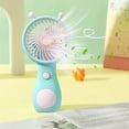 thumbnail image 1 of Hxlamzoo Cute Snail Design Mini Handheld Fan - Portable & Lightweight USB Rechargeable Battery Fan for On-the-Go Cooling, 1 of 6