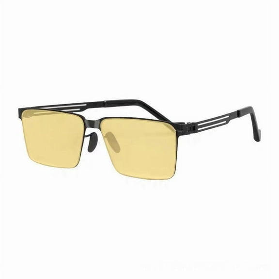 Hxlamzoo Day & Night Transition Sunglasses Square Lens UV400 Protection Fashion Sun Glasses