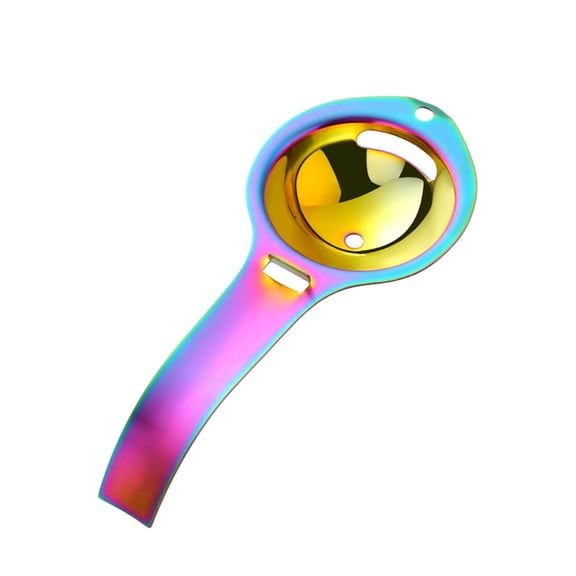 Hxlamzoo Egg Separator Stainless Steel - Egg Yolk White Separator Kitchen Gadgets Baking Tools Yolk Remover Egg Divider Yoke Separators Egg Filter