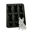 thumbnail image 1 of Hxlamzoo French Bulldog Ice Cube Mold Silicone Tray - Create Adorable Frenchie-Shaped Ice for Cocktails, Mocktails & Hydration, Keep Drinks Cool & Fun, 1 of 2