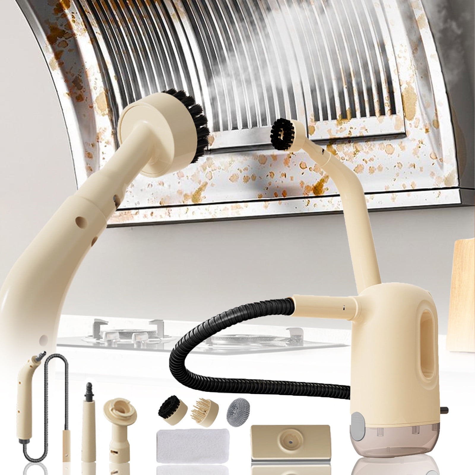 Hxlamzoo Handheld Steam Cleaner Pressurized Multipurpose On Demand ...