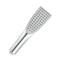 Hxlamzoo High-Pressure Drop-Resistant Square Shower Head with Anti-Clog Nozzles, 3 Spray Modes, ABS Handheld Shower Head for Bathroom - Easy Installation & Lightweight Design