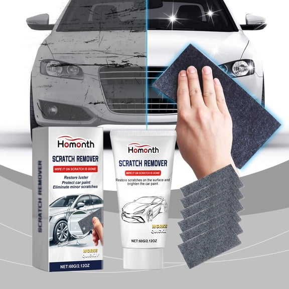 Hxlamzoo Home Supplies Clearance! Glitter Cloth Car Scratch Removal Kit Restores Car Paint Gloss
