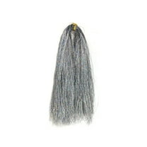 Hxlamzoo Icicle Tinsel Garland Iridescent Tinsel Strands Foil Fringe Icicles for Christmas Tree Holiday Decoration Party Supplies (3000, Silver)