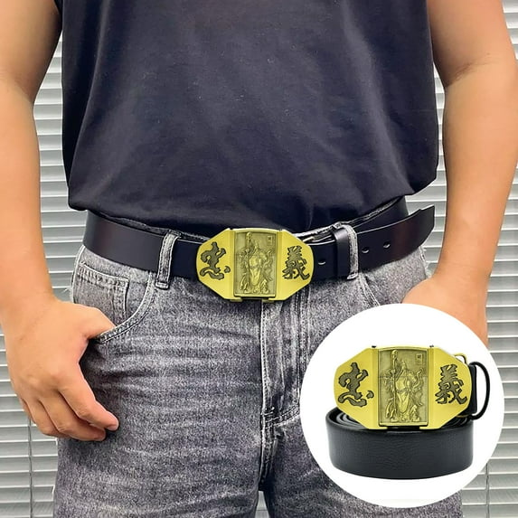 Hxlamzoo Lighter Belt Personality Trend Fashion Countries Hip Hop Punk Youth Lighter Belt