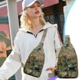 thumbnail image 1 of Hxlamzoo Military Style Camouflage Chest Bag - Lightweight Crossbody Sling Pack for Hiking, Travel & Everyday Use (Cloth Material), 1 of 6