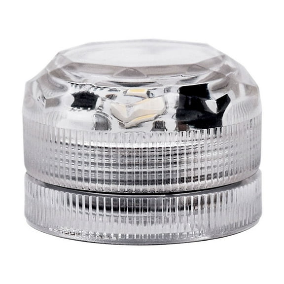 Hxlamzoo Mini Submersible LED Tea Lights - Waterproof Flameless Led Lights Battery Powered, Small Led Candle Light for Vase, Hot Tub, Pool, Party, Lantern, Wedding Decor (Multi-Colored)