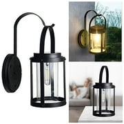 Hxlamzoo New Solar Walllight Portable Outdoor Courtyard Light Decoration Outdoor Home Garden Retro Wall Light, Avoid Lighting Damage, Excellent Energy Conversion, Easy to Install