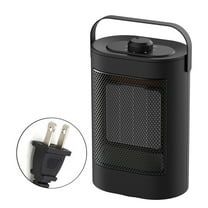 Hxlamzoo Portable Space Heater 3-Speed Adjustable Fast Heating Energy-Efficient Electric Heater 900W 23.5cm for Home Office Bathroom