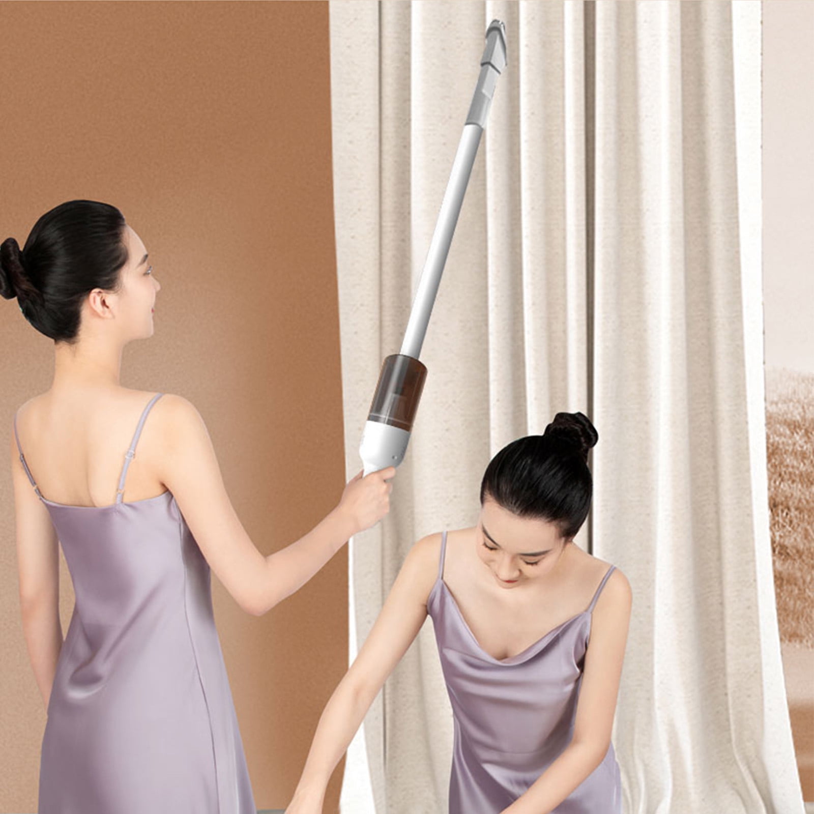 Hxlamzoo Powerful 8500PA Cordless Stick Vacuum Cleaner, 35 Mins Lightweight 1.65lb for Pet Hair Care, Home & Office Use