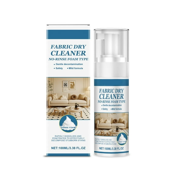 Hxlamzoo Professional Fabric Sofa Cleaner for Stubborn Stains – Deep Penetration, Fast Drying & Gentle Care, 100ml Stain Remover with Innovative Formula