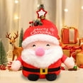 thumbnail image 1 of Hxlamzoo Red Cotton Santa Claus Plush Doll - 30cm Christmas Holiday Decoration, Festive Gift for Xmas Tree & Home Party Decor, 1 of 6