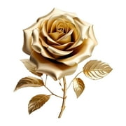 Hxlamzoo Romantic Rose Car Decoration Stickers and Bathroom Waterproof Wall Stickers - Elegant Vinyl Decals for Tiles, Auto Body & Shower Room