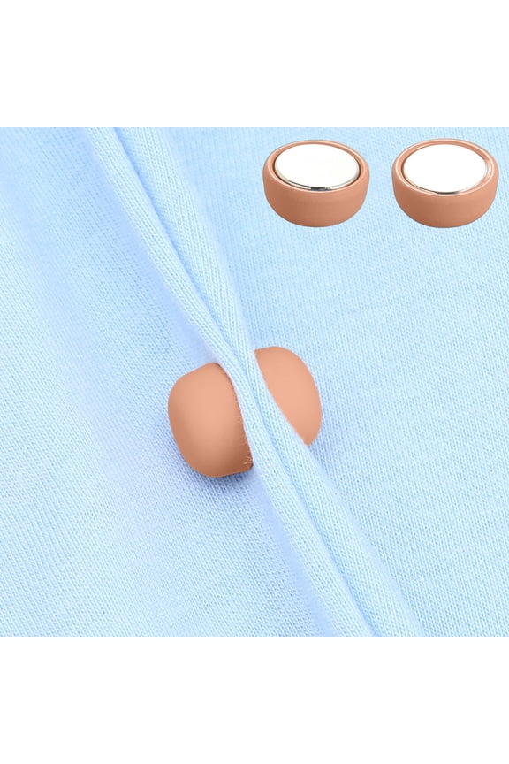 Strong Magnetic Needle-Free Buckle for Scarves & Shawls - Secure Alloy Clasp, Fabric-Friendly Multifunctional Accessory (4 Colors)