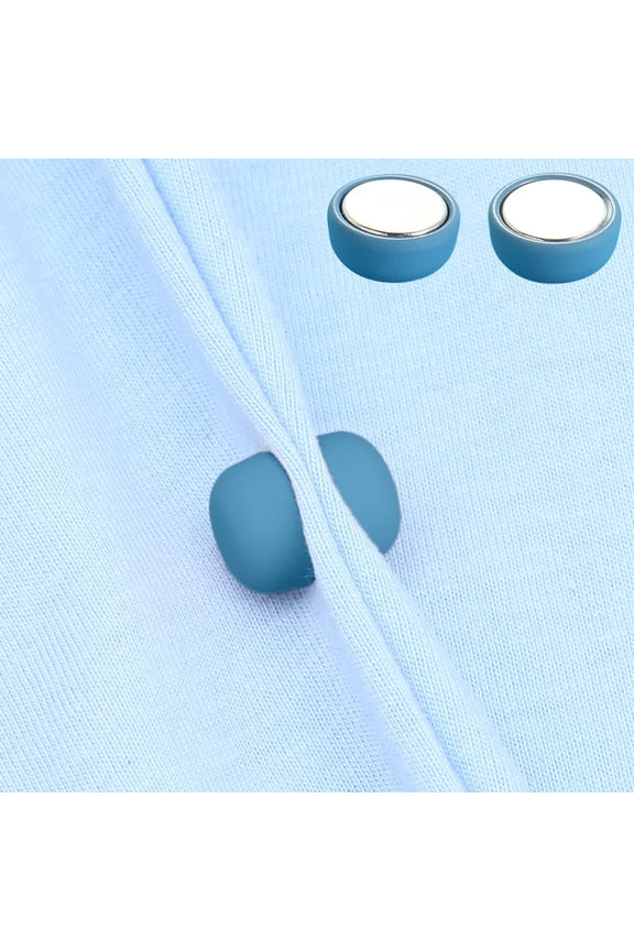 Strong Magnetic Needle-Free Buckle for Scarves & Shawls - Secure Alloy Clasp, Fabric-Friendly Multifunctional Accessory (4 Colors)