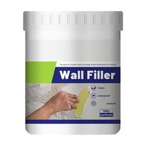 Hxlamzoo Waterproof Wall Repair Paste 500g - Fixes Bulging, Peeling, Holes & Graffiti | Safe, Odorless & Durable for White Walls