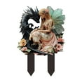 thumbnail image 1 of Hxlamzoo Whimsical Female Celestial & Animal Garden Stakes - Durable Outdoor Decoration for Courtyard & Landscape, 1 of 6