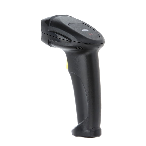 Hxlamzoo YHD8200+ Barcode Scanner Handheld with Stand, Automatic Continuous Scanning, RS232/USB Interface, 1D Code Reader for Supermarket Retail Warehouse Logistics