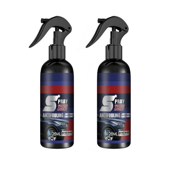 Hxlazmoo 2025 Upgraded Ceramic Coating Spray 2PCS: 3-in-1 Multi-Functional Waterless Wash, Instant Polish & Long-Lasting Protection for Cars, Motorcycles, Boats – Effortless Gloss Renewal 120ml