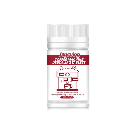 Hxlazmoo Coffee Machine Cleaning Tablets - Deep Clean Coffee Oils, Grounds & Stains | Safe for Brass, Stainless Steel & Copper | No Harmful Residues