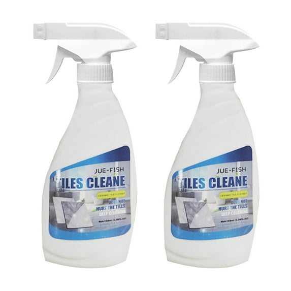 Hxlazmoo Tile Grout Cleaner 100ml 2PC - Instant Stain Remover, Safe & Odorless Formula for Ceramic & Porcelain Floors
