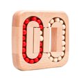 thumbnail image 1 of Hxlazmoo Wooden Flat Ball Puzzle - Interactive Learning Tool to Enhance Problem-Solving Skills, 1 of 5