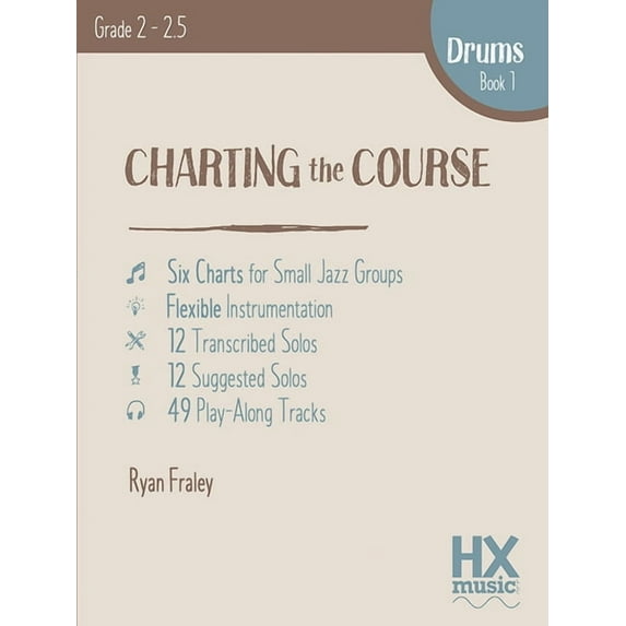 Hxmusic Charting the Course, Drum Set Book 1, (Paperback)