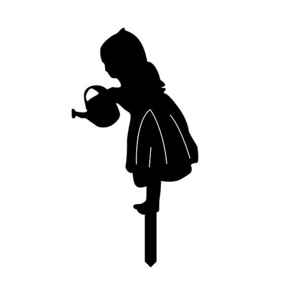 Hxoliqit,,1PC Yard Art Garden Insert Kid Insert Yard Decoration