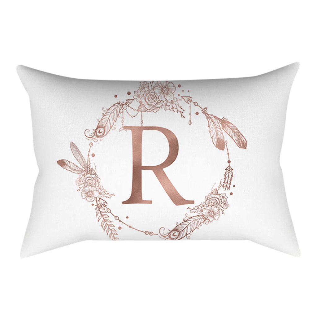 Alphabet pillow cases deals