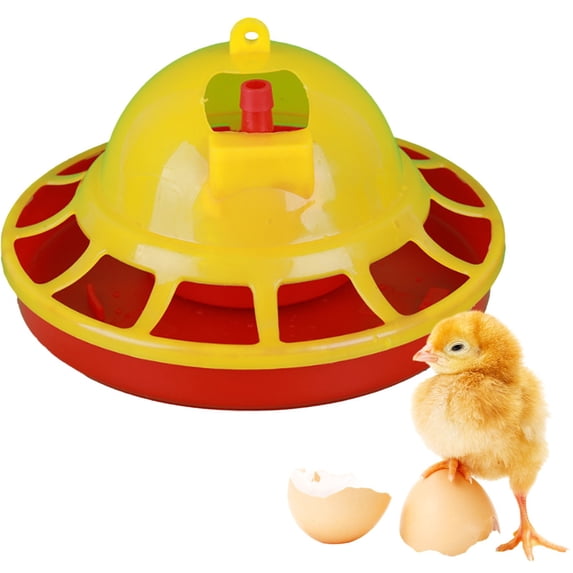 Hxoliqit Baby Chicken Waterer Ultra Thick PPChicken Drinker Tray Chick Coop Accessory For Small Birds Ducks Poultry Outdoor Garden Decor Garden Decor Garden Supplies