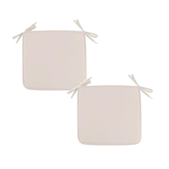Hxoliqit Beige Chair Pads Seating Cushion, (2 Count)