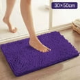 thumbnail image 1 of Hxoliqit Blue Purple Bathroom Carpet Absorbent Bathroom Mat Soft And Comfortable Furry Durable Thickened Bathroom Carpet Machine Washable Reusable, 1 of 9