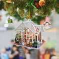 thumbnail image 1 of Hxoliqit Book Lover Fun Reading Christmas Book Store Acrylic Ornament Fun ornament Hanging ornament Mini Pendant Decor, 1 of 4