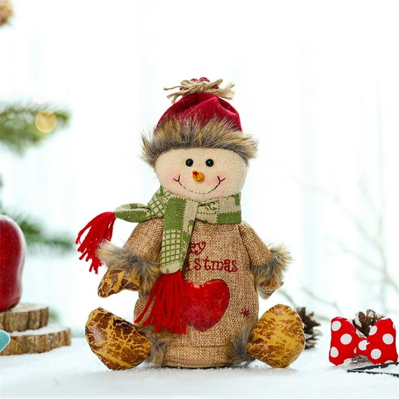 Hxoliqit Christmas Candy Bag Gift Bags Drawstring Design Fabric Bags Christmas Gift Bag Desk Decorations Mini Ornaments Desktop Ornament Box Ornaments