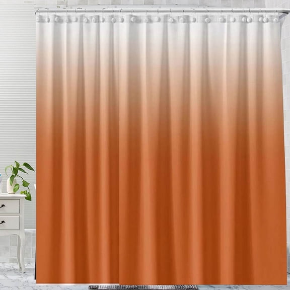 Hxoliqit Fabric Shower Curtain Grey Gradual Water Shower Curtain For Bathroom Decor Accessories Set With Hooks 180*180cm 1 Panel Home Textiles Daily Supplies Home Decoration