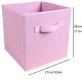 thumbnail image 1 of Home Decor Cube Storage 1 Pack Foldable With Labels Nonwoven Fabric Cloth Boxs Drawer Basket Closet Organizer Clothes Toys Containers For Nursery Office Decorations Organization, 1 of 1